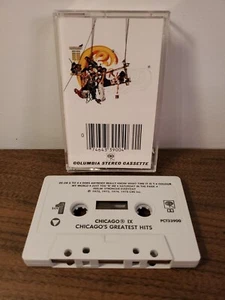 Chicago IX Greatest Hits Audio Cassette Tape - Picture 1 of 2