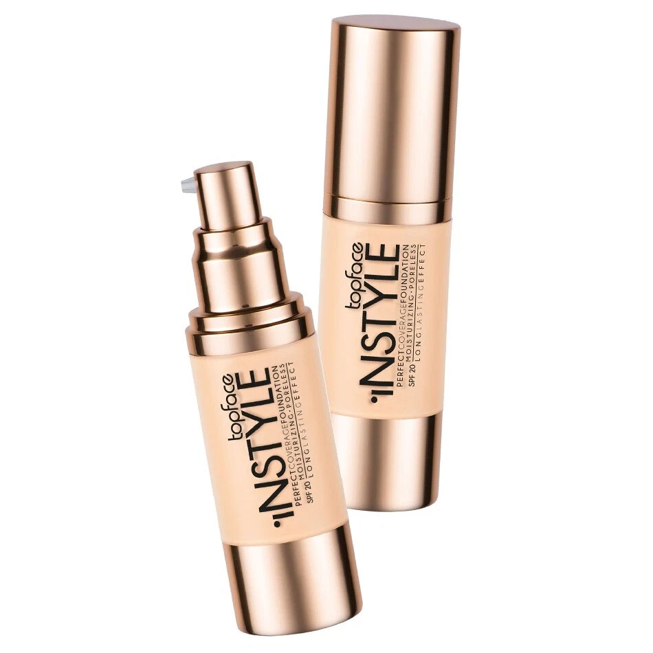 8681217223189 Instyle Perfect Coverage Foundation kryjący podkład do twarzy 002  - Bild 1 von 1