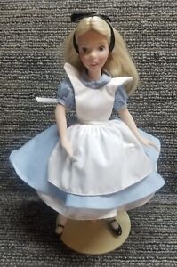 Disney's Alice In Wonderland Franklin Heirloom Dolls Porcelain 1st Edition Doll