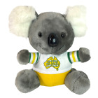 Vintage Little Aussie Koala Bear Plush I Come From the Land Down Under 9" Gray