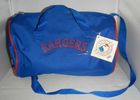 NWT Semi Vintage Texas Rangers MLB Baseball Alfonso Soriano #12 Duffel Bag Gym Cover