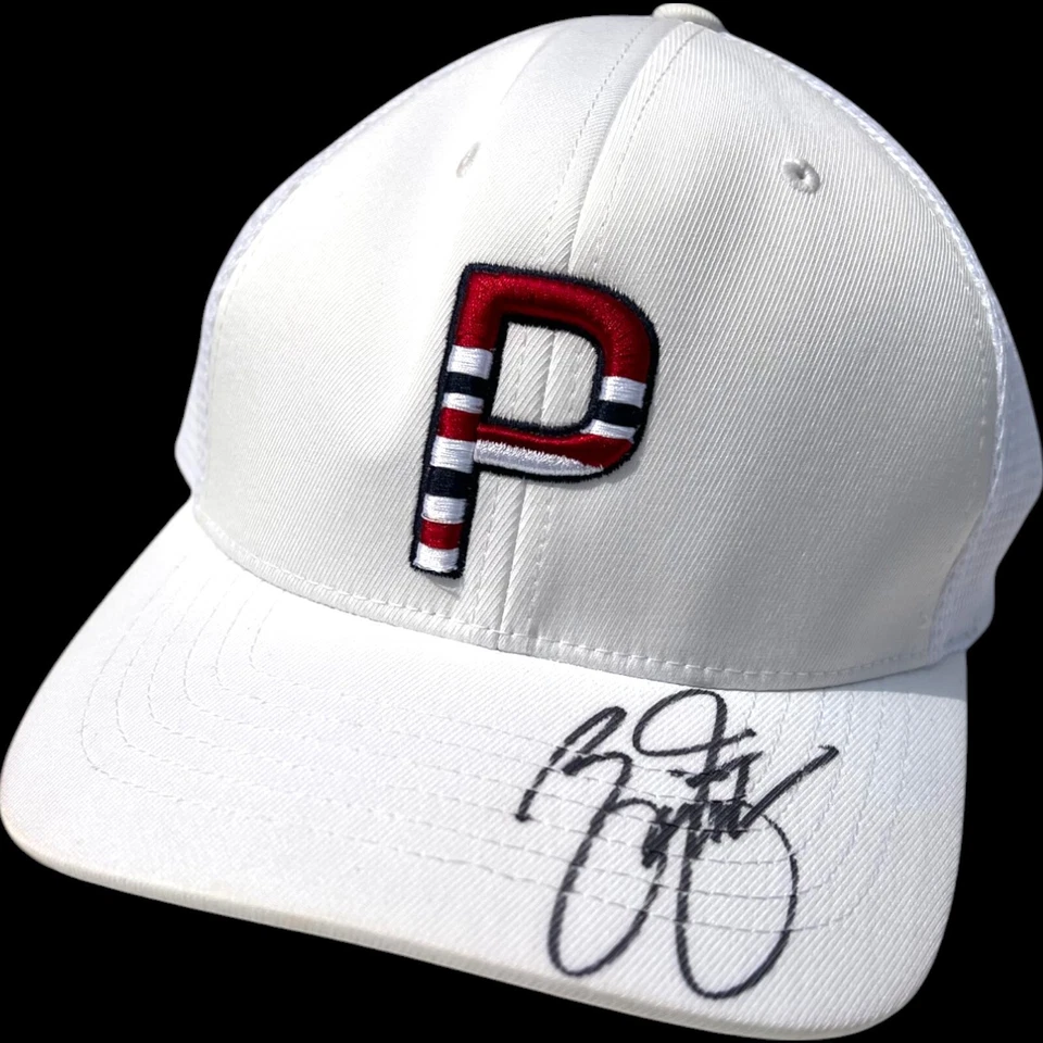 RICKIE FOWLER SIGNED AUTOGRAPHED PUMA GOLF HAT USA PGA US OPEN JSA - Image 1 of 3