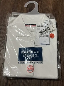Girls French Toast Long Sleeve White Uniform Shirt Sz 4-6x - Picture 1 of 2