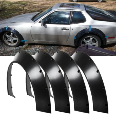 Fender Flares Concave Wide Body Kit Wheel Arches Protector Cover For Porsche Foto 1 de 4