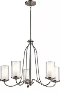 Kichler 44176CLP - 5 Light Chandelier from The Lorin Collection - Classic Pewter - Picture 1 of 3