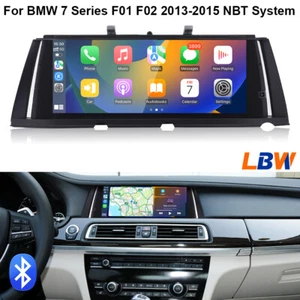 Para BMW Serie 7 F01 F02 2013-15 Sistema NBT Coche Linux Pantalla 10.25"" Radio Wifi - Imagen 1 de 12
