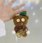 2023 Universal official Christmas Minion Bob Tim bear Plush Toy Pendant Keychain