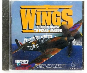 CD Rom Wings London Blitz To Pearl Harbor Discovery Channel Multimedia1995 - Picture 1 of 3