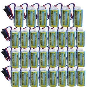 30x MR-BAT ER17330V/3.6V Mitsubishi A6BAT PLC Battery for FANUC CNC System Power - Picture 1 of 9