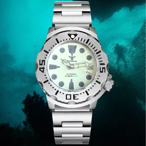 42 mm Tandorio 200M Buzo AR cristal de zafiro Monster NH35 reloj para hombre esfera luminosa completa - Imagen 1 de 16