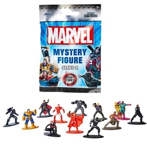 MARVEL NANO METALFIGS JADA MYSTERY BAG FIGURE SERIES 2 DIE-CAST COLLECTIBLE TOYS - Picture 1 of 21