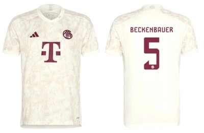 Trikot Adidas FC Bayern 2023-2024 Third - Beckenbauer 5 I 3rd Ausweich FCB - Bild 1 von 2