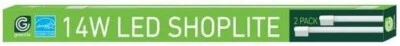 Greenlite Shoplite Shop Lights 2 Pack 14w LED 30” Plug In 1500 Lumen 4000K - Image 1 of 4