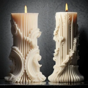 Stampo in silicone cilindro europeo fai da te pilastro minimalista regalo stampi per candele nuovo - Foto 1 di 17
