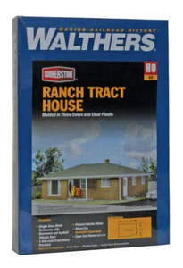 Walthers Cornerstone 933-3777 | Ranch Tract House | Escala HO - Imagen 1 de 2