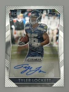Panini Prizm Tyler Lockett 2015 #rs-tl automático Seattle Seahawks - Imagen 1 de 2