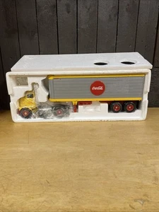 Vintage Ertl GMC 1954 Series 950 Cab With 30-ft Trailer Coca Cola Diecast - Picture 1 of 7
