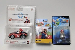 Super Mario, Super Mario Galaxy 2 , Mariokart Figure Lot of 3 New - Picture 1 of 9
