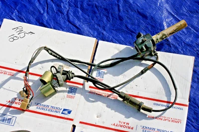 1977 年 YAMAHA RD400 原始设备制造商 TROTTLE CABLES SLIDES 等...(见下文) — 第 1/4 张图片