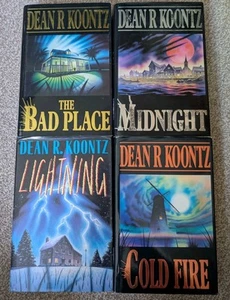 4 x Dean R Koontz Hardback Book Bundle - Vintage 1980/90s - Picture 1 of 13
