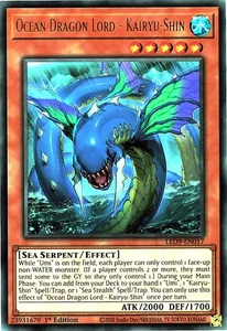 YGO LED9-DE017 UR Ocean Dragon Lord - Kairyu-Shin LED9-EN017 Yu-gi-oh - Bild 1 von 1