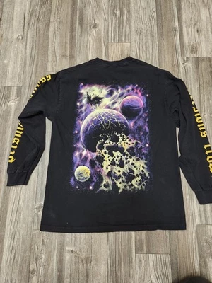 Aversions Crown “Prismatic Abyss” Long Sleeve Shirt – LargeBlack long... - Image 1 of 4