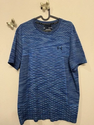 Camiseta Under Armour The Vanish para hombre grande azul Foto 1 de 4
