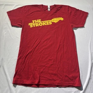 The Strokes Shirt Herren klein rot 2006 US Tour Band American Apparel Made USA - Bild 1 von 9