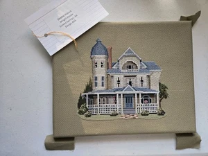 selten ~ Fertig Debbie Patrick viktorianischer Kreuzstich Wright House Eureka Springs - Bild 1 von 5