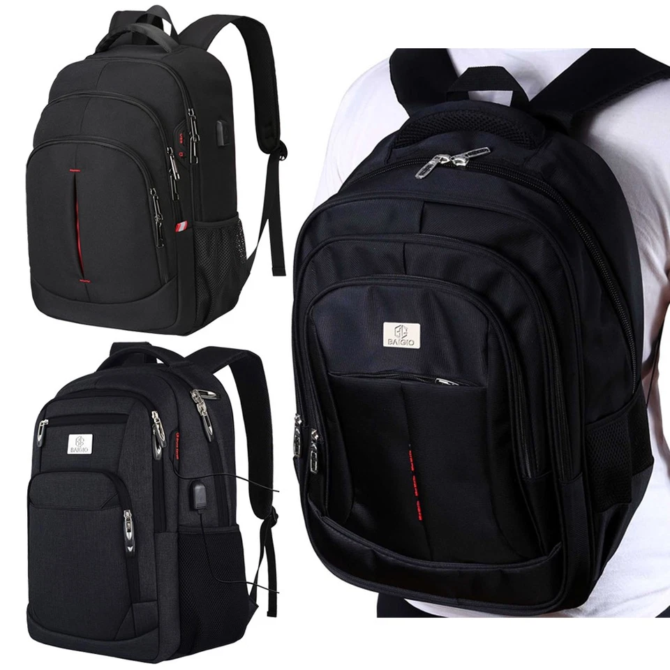 MARKENLOS Rucksack Damen Herren Schulrucksack Wasserdicht Arbeit Freizeit Ranzen Backpack