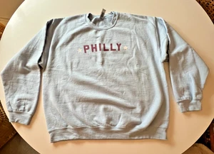 Philly Phillies Eagles 76ers Barstool Sports talla XL sudadera de peso pesado - Imagen 1 de 4