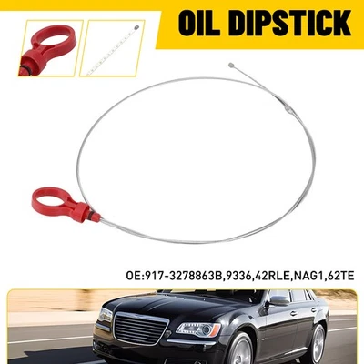 Varilla de medición de motor Chrysler de aceite para Jeep Dodge varilla de inmersión de 1,3 m/51,18/130 cm de longitud Foto 1 de 4
