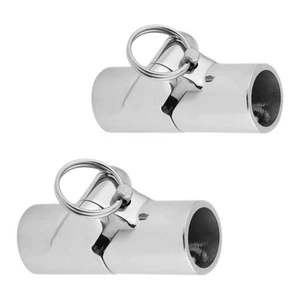 Swivel Coupling Tube Folding Boat Deck Hinge Bimini Swivel Joint Boat Yacht - Picture 1 of 7