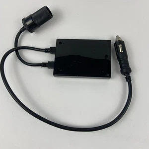 VR3 12V Car Power Adapter – Dual Socket + USB Port | w Directions -Tested, Works - Picture 1 of 11