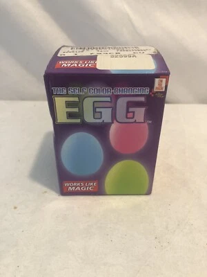 Color Changing Egg Toy by Can You Imagine from 2007 LED Lights Easter New - Image 1 of 4