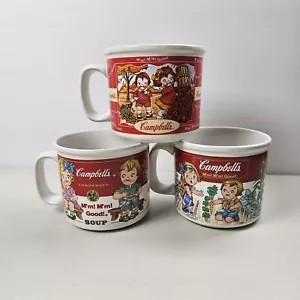 Bundle of 3: VINTAGE CAMPBELL'S SOUP MUGS 1993-1998 BY WESTWOOD - Picture 1 of 8