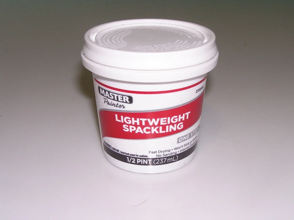 DAP INC Master Painter Superior Spackling Lightweight 1/2-Pint one step