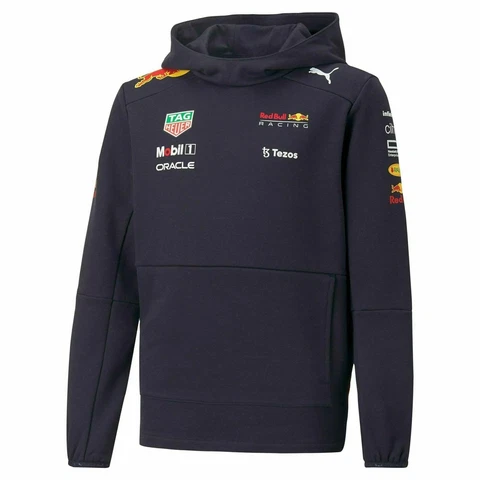 Red Bull Racing F1 Kids 2022 Team Hooded Sweatshirt  - Youth Navy Cover