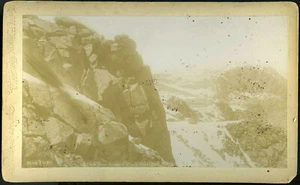 W.E. vintage años 1900 Foto de Gancho Vista desde Summit Pike's Peak Colorado Springs - Imagen 1 de 1