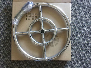 6"-36" Stainless Steel Fire Pit Rings - Picture 1 of 9