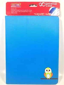 Digital Energy 10" Universal Tablet Cases - Blue Owl - Picture 1 of 6