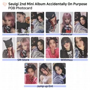 Seulgi 2. Mini Album versehentlich absichtlich POB Fotokarte Jumpupent Makestar - Bild 1 von 29