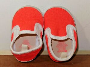 Baby Gap Baby Shoes_3-6 months_Orange_Slip On_Cute 
