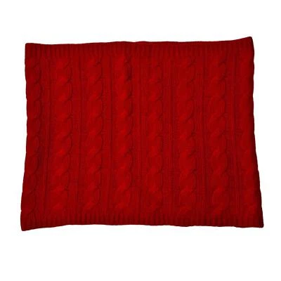 Bufanda Portolano 100 % cachemir tejida con cable infinito para mujer OS Foto 1 de 4