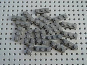 Lego 20 x Bauplatte flache Platte 1x3  3623  neu dunkelgrau  - Bild 1 von 1