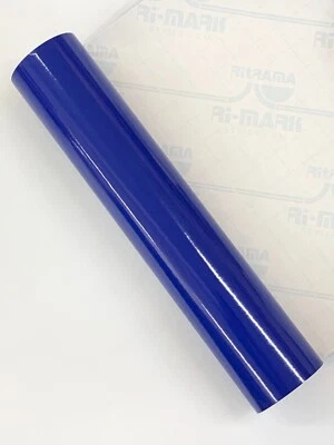 RITRAMA BUY 1 GET 1 FREE Ultra Blue Gloss Sticky Back Self Adhesive Vinyl Film Roll