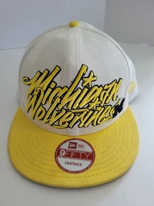 Michigan Wolverines Hat Cap New Era 9Fifty Snapback NCAA Football College - Picture 1 of 6