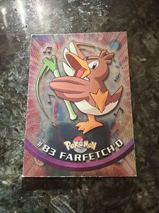 #83 FARFETCH'D - 2000 Topps Chrome Pokémon  Holo Foil NM-MT!