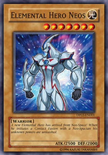 3 x Elemental Hero Neos - DP03-EN001 - Common - 1st Edition Near Mint, English - Image 1 of 1