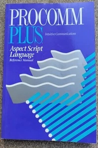 Procomm Plus ActiveScript Language Reference Manual - Picture 1 of 2